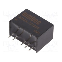 1 pcs x AIMTEC - AM3A-1215DZ - Converter: DC/DC, 3W, Uin: 4.5÷18V, Uout: 15VDC, Uout2: -15VDC, SIP6