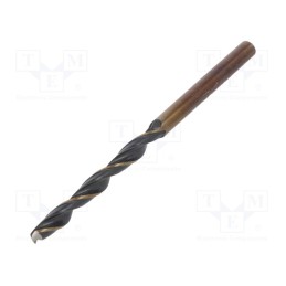 10 pcs x ALPEN-MAYKESTAG - 62600420100 - Drill bit, for metal, Ø: 4.2mm, L: 75mm, Working part len: 43mm