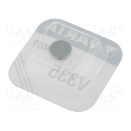 1 pcs x VARTA - 20335 - Battery: silver, 1.55V, coin,V335, 6mAh, non-rechargeable, 1pcs.