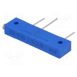 1 pcs x BOURNS - 3059Y-1-202LF - Potentiometer: mounting, multiturn, 2kΩ, 1W, No.of el.turns: 22