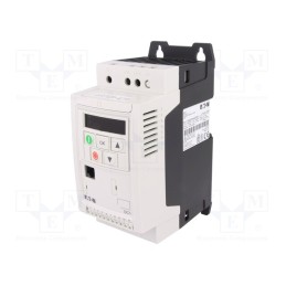 1 pcs x EATON ELECTRIC - DC1-124D3FN-A20CE1 - Vector inverter, Max motor power: 0.75kW, Usup: 200÷240VAC, IN: 4