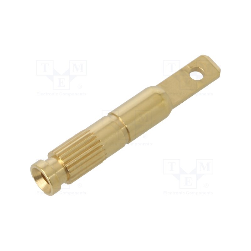 1 pcs x STu00c4UBLI - 23.501 - Socket, 2mm banana, 10A, 30VAC, 60VDC, Plating: gold-plated