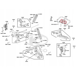Rubber stabilizer bushing Kymco MXU 500 550 700