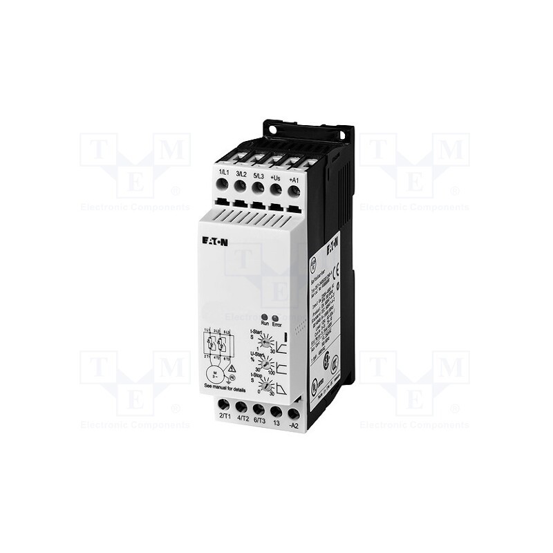 1 pcs x EATON ELECTRIC - DS7-340SX024N0-N - Module: soft-start, Usup: 200÷480VAC, for DIN rail mounting, 11kW