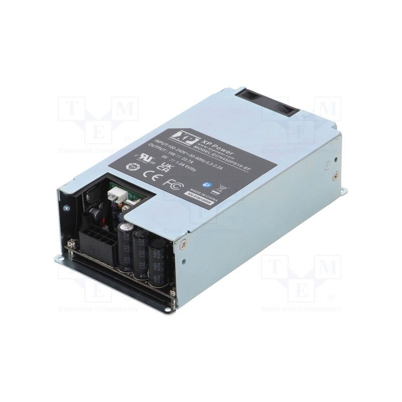 1 pcs x XP POWER - ECH450PS19-EF - Power supply: switched-mode, open, 450W, 90÷264VAC, OUT: 2, 19VDC