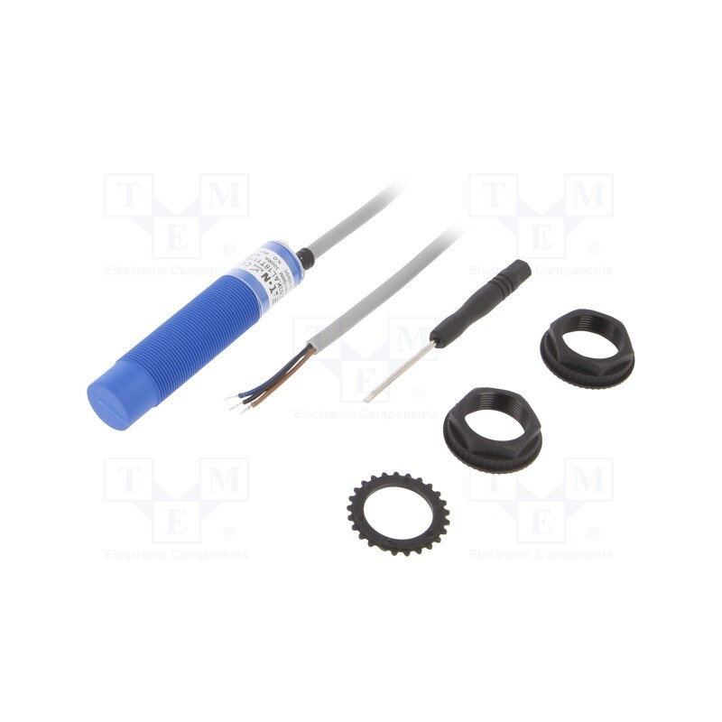 1 pcs x EATON ELECTRIC - E53KAL18T111E - Sensor: capacitive, Range: 0÷15mm, OUT: PNP / NO, Usup: 10÷30VDC