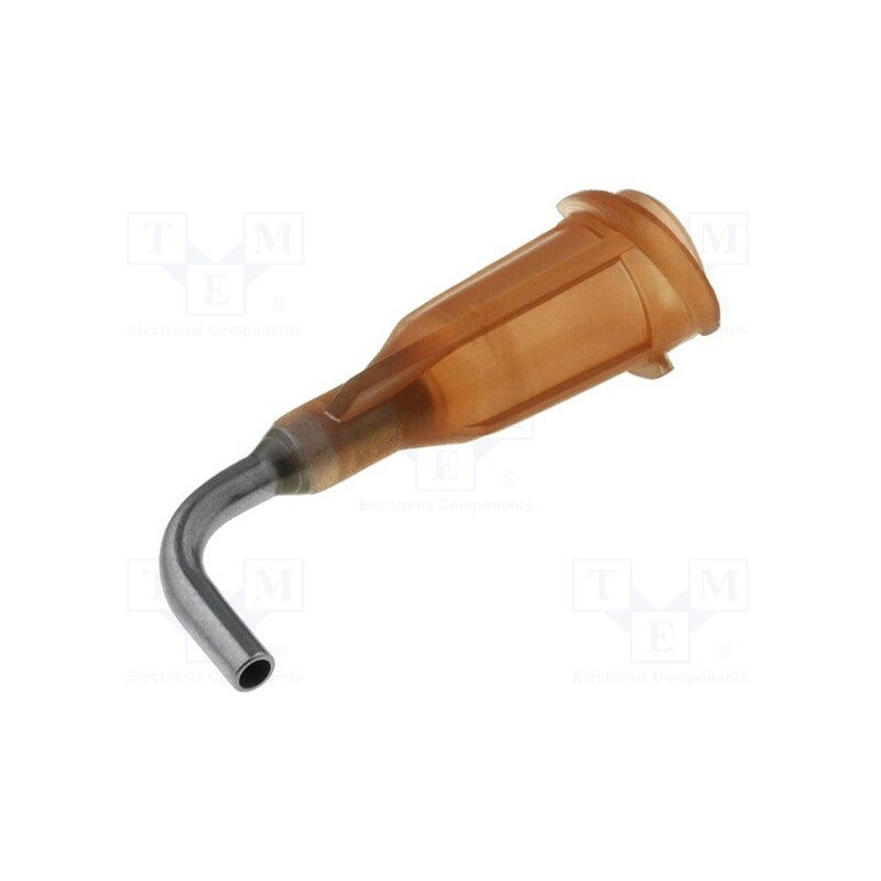 10 pcs x FISNAR - 8001167 - Needle: steel, 0.5', Size: 15, bent at 90°, 1.37mm