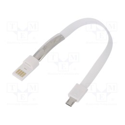 1 pcs x AKYGA - AK-AD-34 - Cable, USB 2.0, USB A plug,USB B micro plug, nickel plated