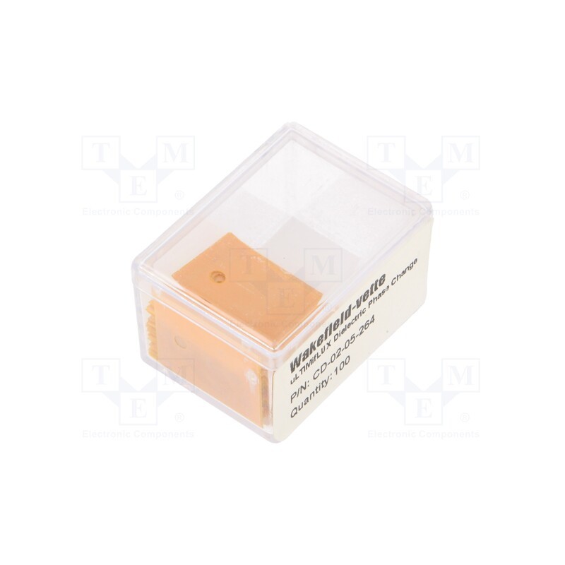 1 pcs x Wakefield Thermal - CD-02-05-264 - Heat transfer pad: ulTIMiFlux, TO264, L: 26.67mm, W: 21.59mm