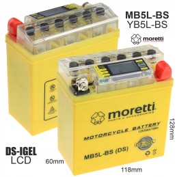 Gel battery 12v 5ah bashan loncin atv quad