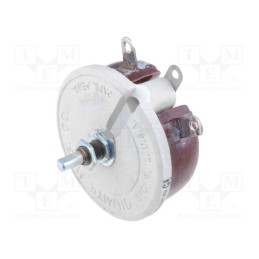 1 pcs x OHMITE - RKS1R0E - Potentiometer: shaft, single turn, 1Ω, 100W, 6.35mm, wirewound