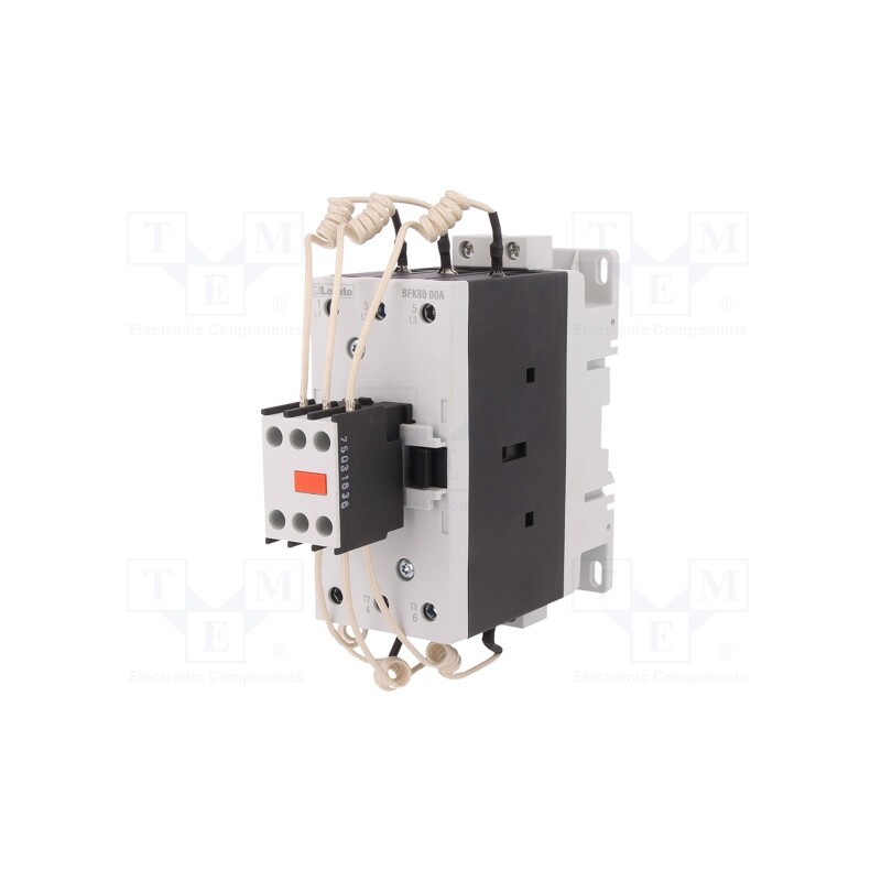 1 pcs x LOVATO ELECTRIC - BFK8000A230 - Contactor: 3-pole, Uoper: 240VAC,440VAC, 30kVAR,50kVAR
