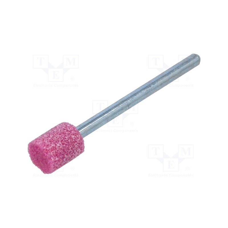 1 pcs x PG PROFESSIONAL - MA.006 - Grindingstone, Ø: 8mm, Ø: 3mm, Tip mat: aluminium oxide