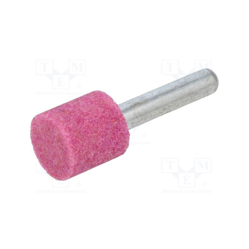 1 pcs x PG PROFESSIONAL - MA.021 - Grindingstone, Ø: 15mm, Ø: 6mm, Tip mat: aluminium oxide