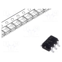 10 pcs x ONSEMI - MC74VHC1G66DFT1G - IC: analog switch, Ch: 1, SC88A, 2÷5.5VDC, , OUT: SPST-NO