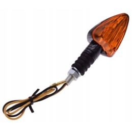 Carbon turn signal indicators, 2x slotted cone