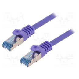 1 pcs x LOGILINK - CQ306VS - Patch cord, S/FTP, 6a, stranded, Cu, LSZH, violet, 3m, 27AWG