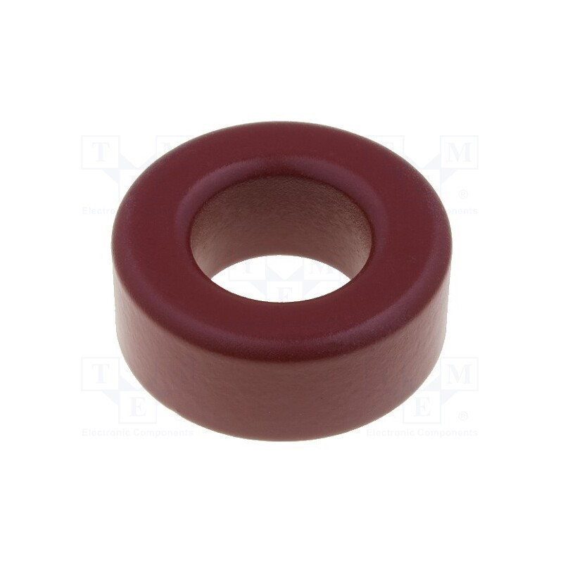 1 pcs x MICROMETALS - T106-2 - Ferrite: toroidal, L: 11.1mm, Øint: 14.5mm, Øout: 26.9mm, 13.5nH