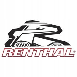 Renthal ATV DC 1 2 waffle shifters 22mm, two-component, gray and blue