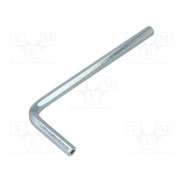 1 pcs x BOSSARD - 1514814 - Wrench, hex key with protection, TR 4mm, Overall len: 70mm