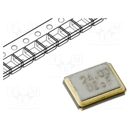 1 pcs x YIC - - - Resonator: quartz, 25MHz, ±30ppm, 20pF, SMD, 3.2x2.5x0.7mm
