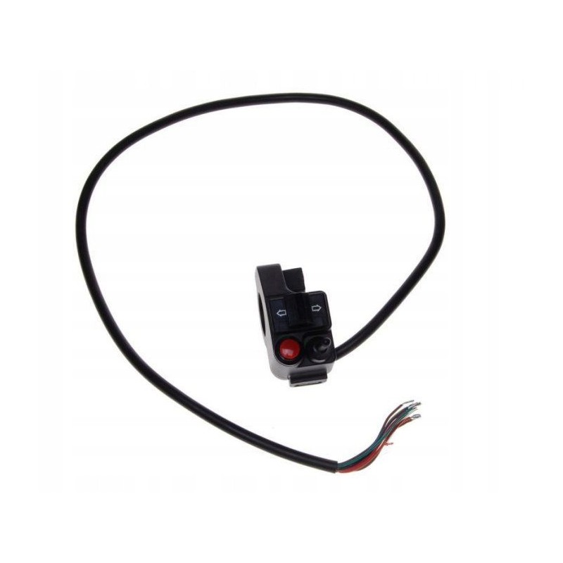 Turn signal switch, universal, black