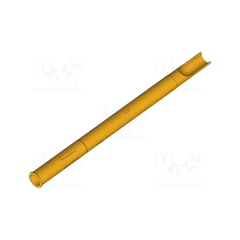 1 pcs x INGUN - KS-112 30 - Test probe socket, Contact plating: gold-plated, KS-112, 30mm