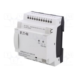 1 pcs x EATON ELECTRIC - EASY-E4-UC-12RCX1P - Programmable relay, 8A, IN: 8, Analog in: 4, Analog.out: 0, OUT: 4