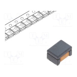 1 pcs x MURATA - DLW43SH101XK2L - Filter: anti-interference, SMD, 1812, 200mA, 50VDC, -30÷50%, 2Ω