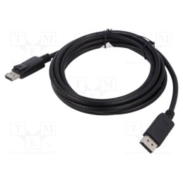 1 pcs x DIGITUS - AK-340103-050-S - Cable, DisplayPort 1.1a,HDCP 1.3, DisplayPort plug,both sides