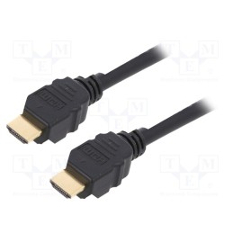 1 pcs x DIGITUS - AK-330124-050-S - Cable, HDMI 2.1, HDMI plug,both sides, 5m, black