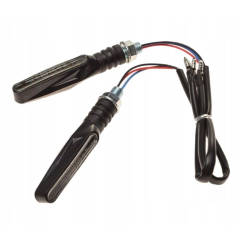 Atv utv 2x sequential turn signals, smoked LED