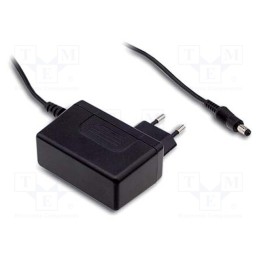 1 pcs x MEAN WELL - SGA40E09-P1J - Power supply: switched-mode, plug, 9VDC, 4.44A, 40W, Plug: EU, 86%