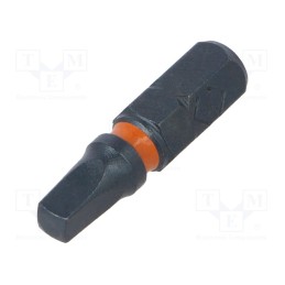 1 pcs x C.K - T4560 ROB3 -AS - Screwdriver bit, Robertson, ROB3, Overall len: 25mm