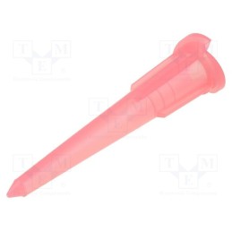 10 pcs x FISNAR - 8001268 - Needle: plastic, 1.25', Size: 24, double tapered,straight