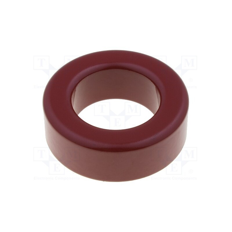 1 pcs x MICROMETALS - T157-2 - Ferrite: toroidal, L: 14.5mm, Øint: 24.1mm, Øout: 39.9mm, 14nH