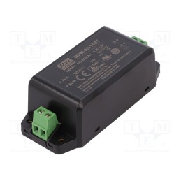 1 pcs x MEAN WELL - MPM-30-15ST - Power supply: switched-mode, for building in,modular, 30W, 15VDC