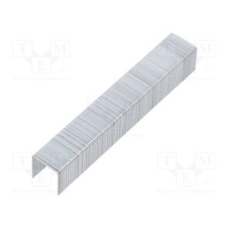 5 pcg x MEGA - 55212 - Staples, Width: 11.3mm, L: 12mm, steel, 1000pcs, TYP 53, MGA-55024