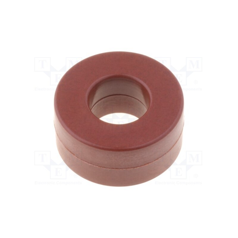 1 pcs x MAGNETEC - M-060 - Ferrite: toroidal, L: 8mm, Øint: 8.2mm, Øout: 17.8mm, 30uH