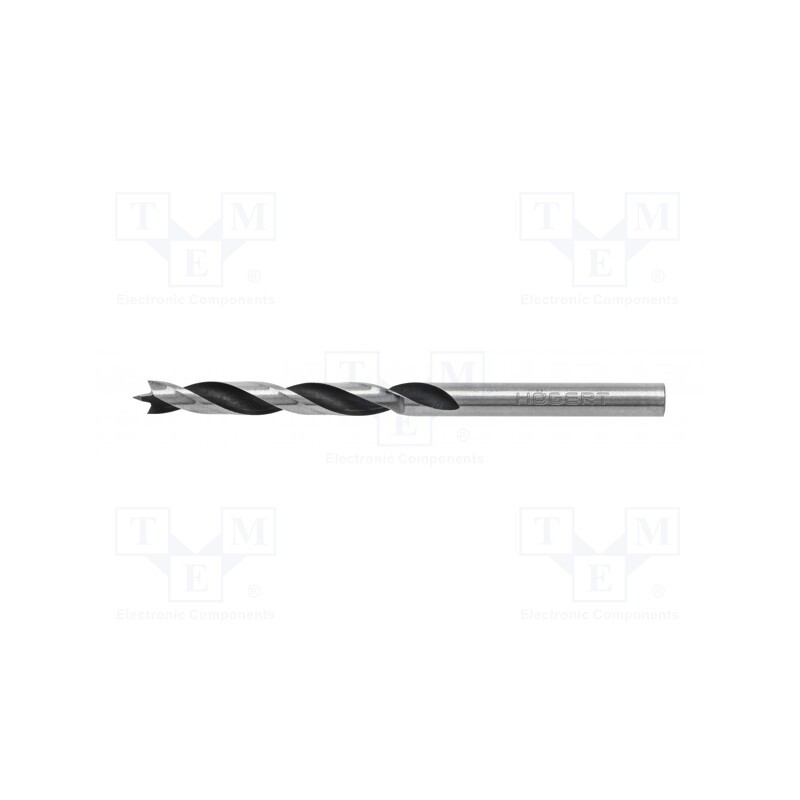 1 pcs x Hu00d6GERT TECHNIK - HT6D523 - Drill bit, for wood, Ø: 3mm, L: 60mm, tool steel, 1pcs.