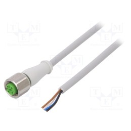 1 pcs x MURR ELEKTRONIK - 7014-12221-2140300 - Connection lead, M12, PIN: 4, straight, 3m, plug, 250VAC, -25÷80°C