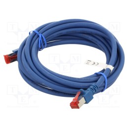 1 pcs x HELUKABEL - 803002 - Patch cord, S/FTP, 6, stranded, Cu, LSZH, blue, 3m, 27AWG