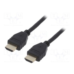 1 pcs x Goobay - 58267 - Cable, HDCP 2.2,HDMI 2.1, HDMI plug,both sides, PVC, Len: 0.5m