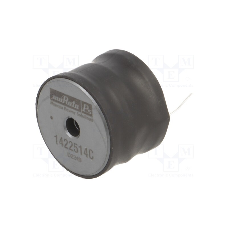 1 pcs x MURATA - 1422514C - Inductor: wire, THT, 2.2mH, 1.4A, 622mΩ, ±15%, Ø29.8x21.8mm, 1400