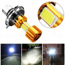 LED bulb h4 hs1 3400 lm motor scooter motorcycle