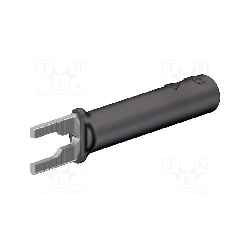 1 pcs x STu00c4UBLI - 23.0480-21 - Plug, fork terminals, banana 4mm socket,fork terminal, 20A