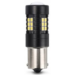 Double filament bulb P21 5W Bay15D white 21 LEDs