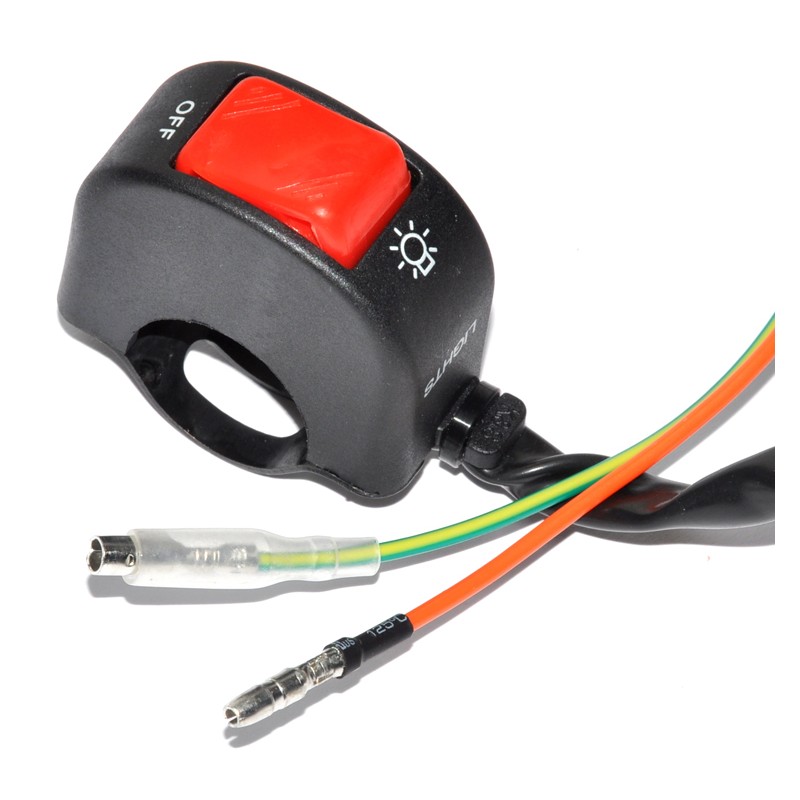 Universal light switch for quad atv