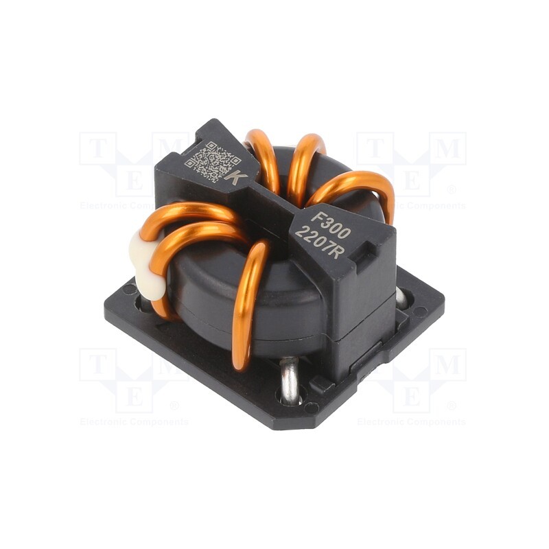 1 pcs x KEMET - SCF19XV-300-1R9A003JH - Inductor: wire with current compensation, THT, 110uH, 0.767mΩ