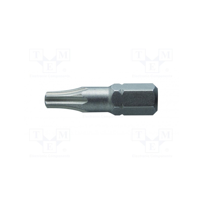 1 pcg x Hu00d6GERT TECHNIK - HT1S361 - Screwdriver bit, Torx®, TX10, Overall len: 25mm, 2pcs.